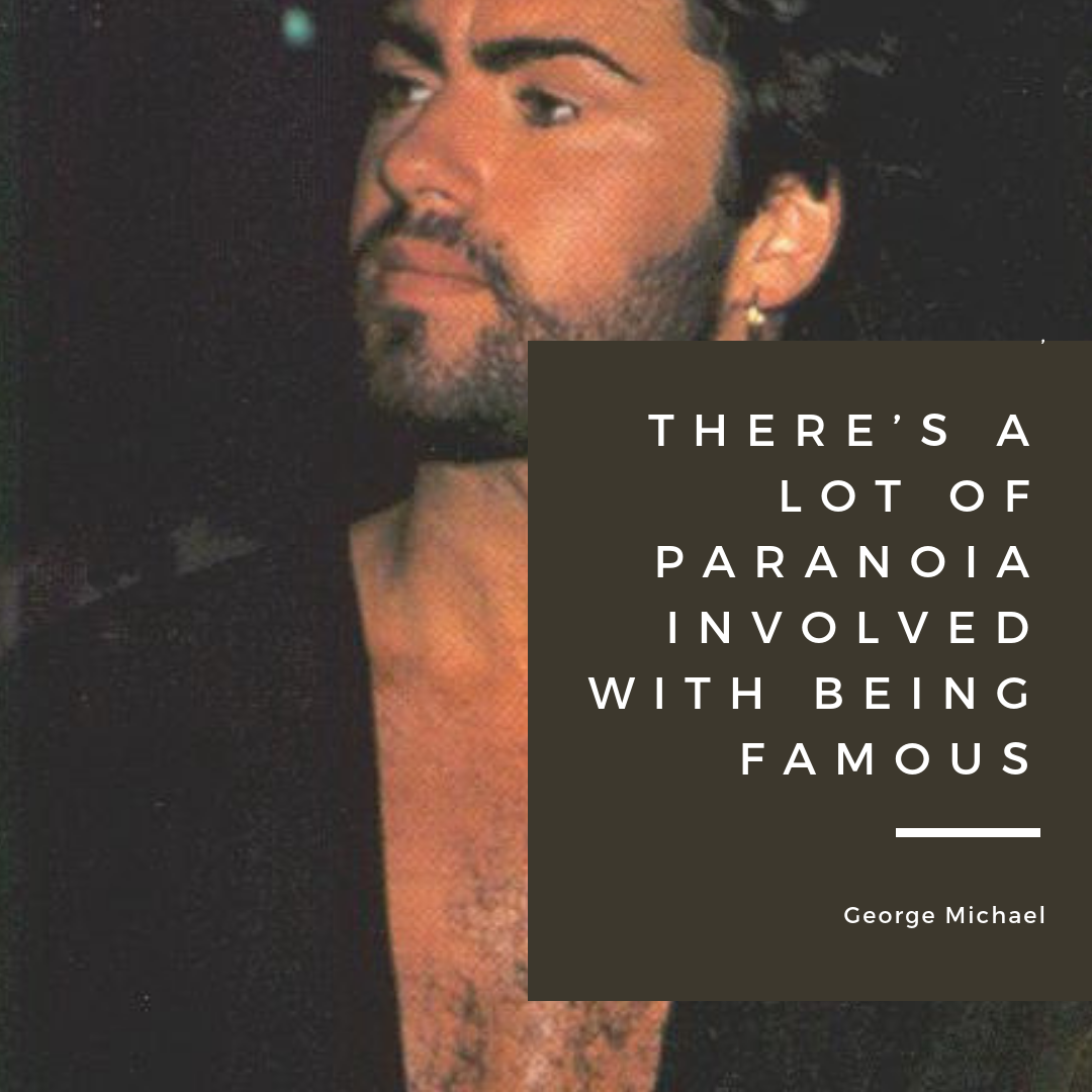 George Michael paranoia about being famous (Record Mirror, June 20, 1987)