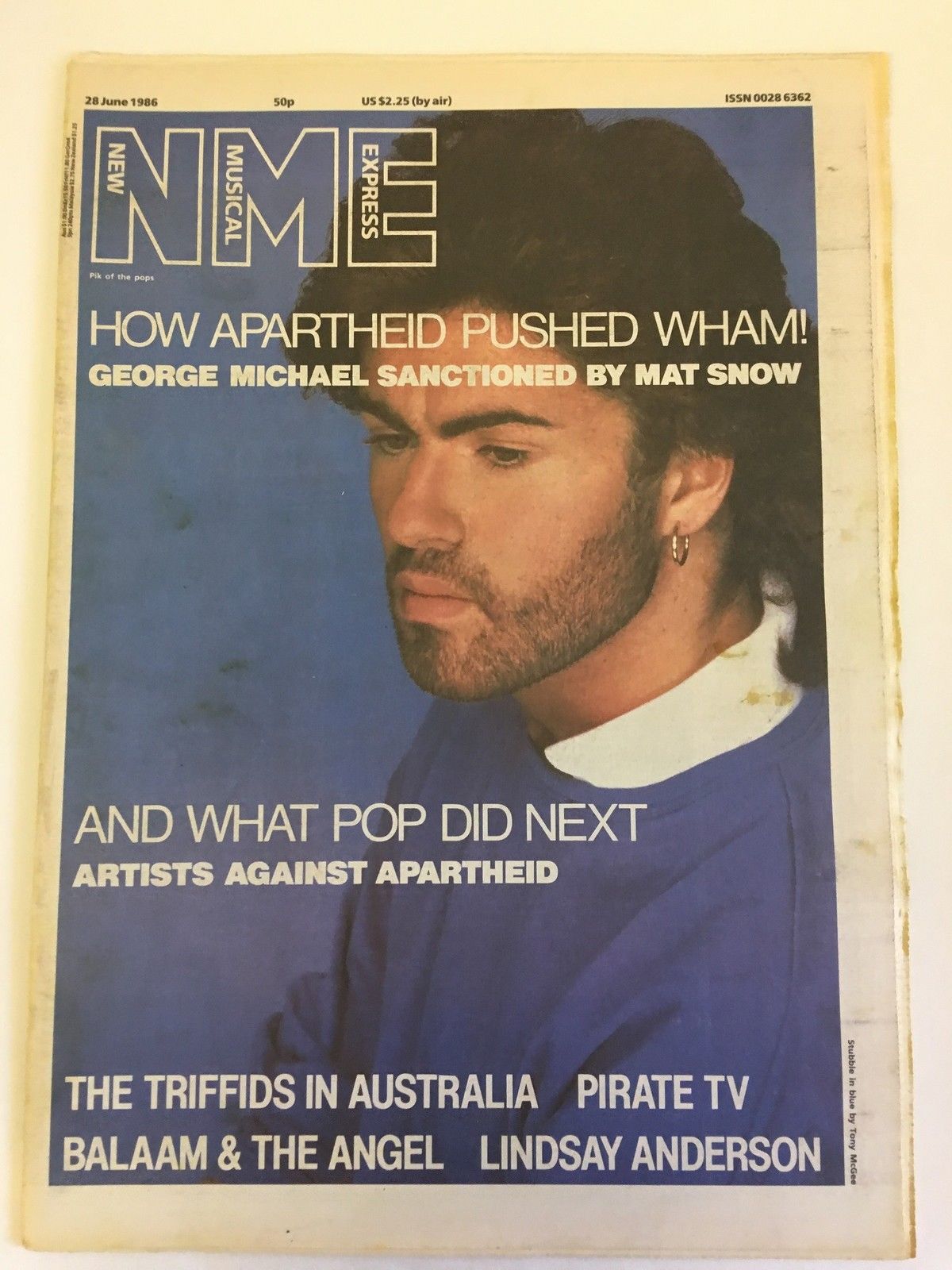 George Michael interview New Musical Express June 1986