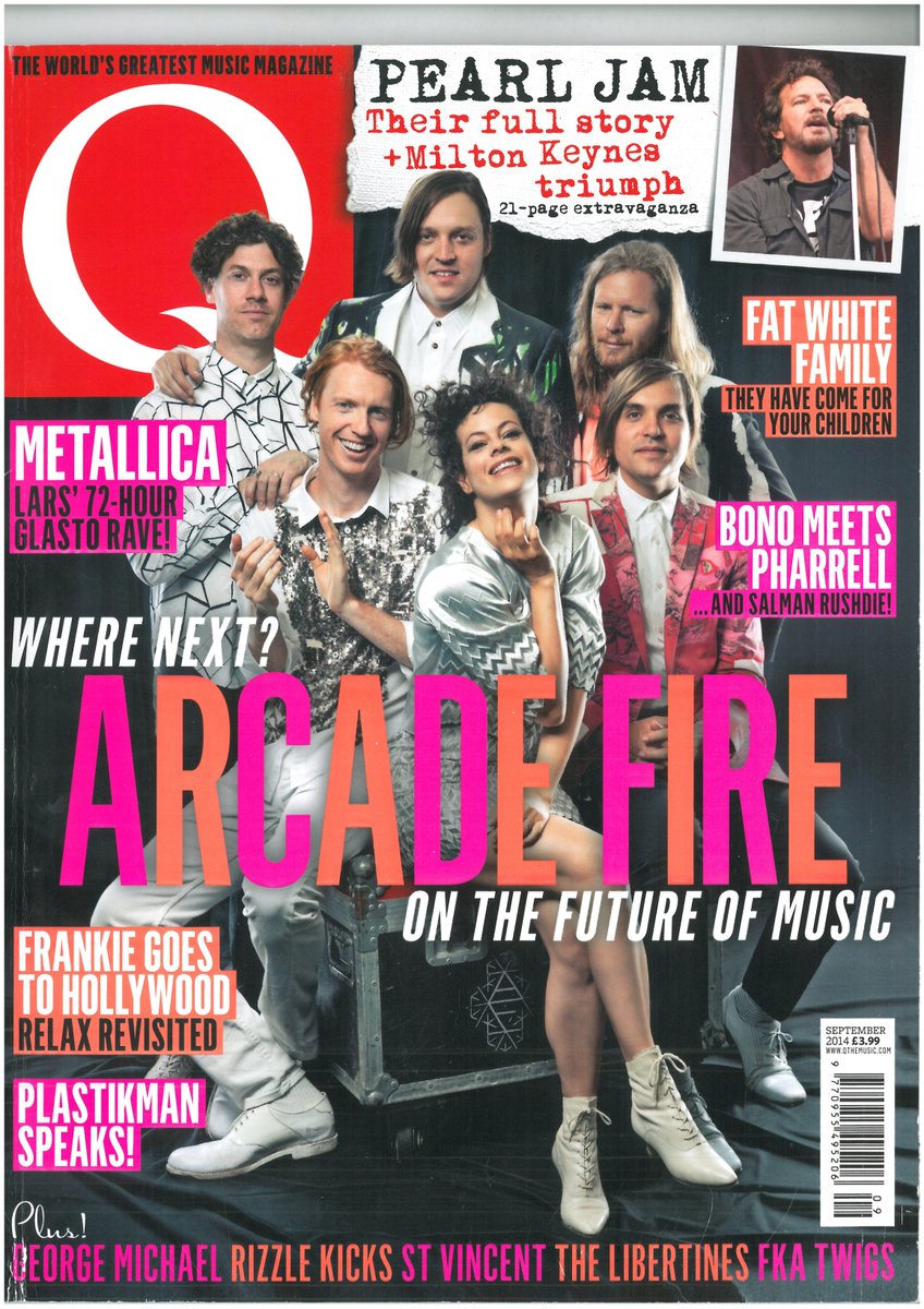 Q magazine interview with George Michael Sept 2014