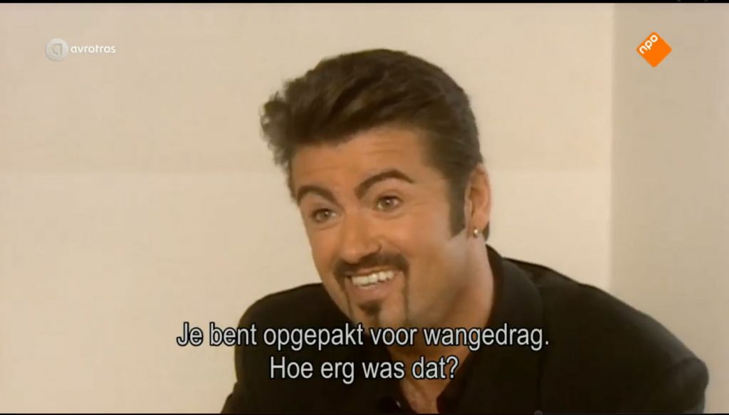 George Michael Interview by Ivo Niehe on Dutch TV (1998)