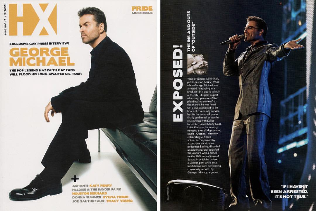 George Michael: Faith Rewarded (HX Magazine, 2008)