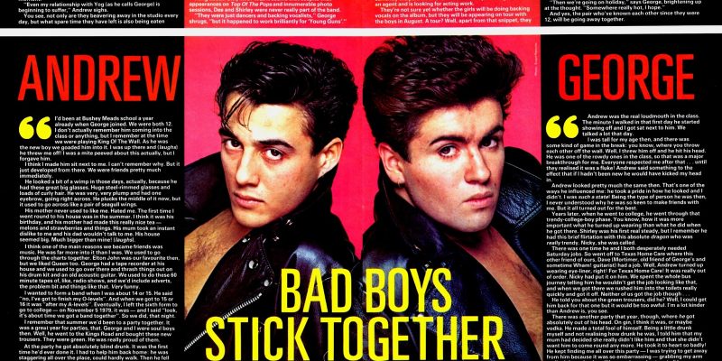 Wham! Bad Boys Stick Together (Smash Hits May 12-25, 1983)