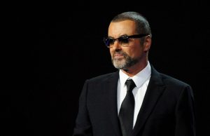 George Michael at the Brit Awards 2012