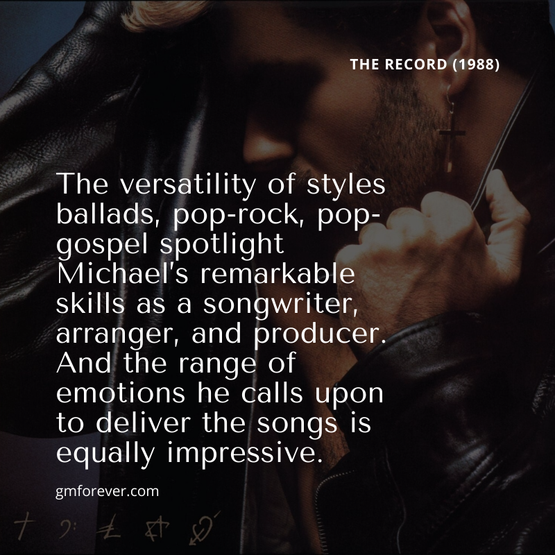 Review of George Michael's album "Faith"