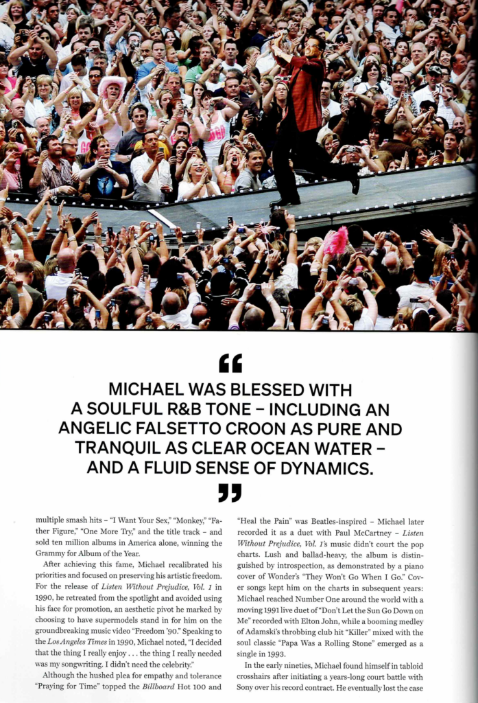 2023 Rock and Roll Hall of Fame Induction essay on George Michael